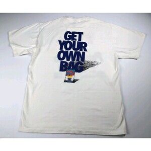 Vintage Hooters Ruffles Tshirt Party Bus Arizona Jerzees XL KNIX Radio Promo